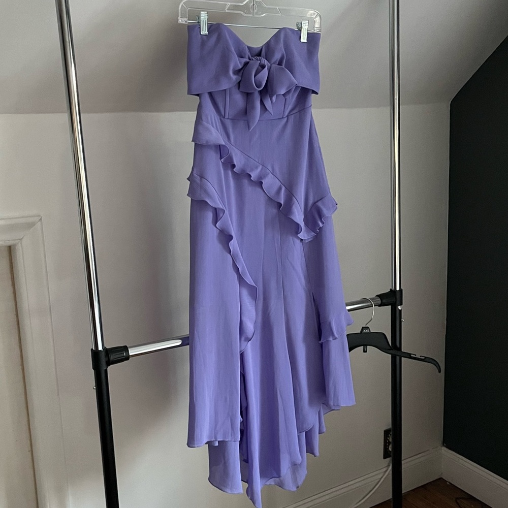 Purple Flowy Dress